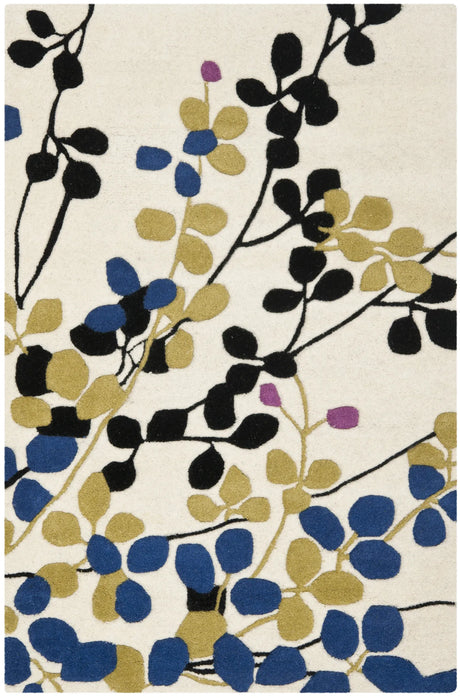 Safavieh Soho 2'-6" x 4'-0" Rug in Ivory / Multi