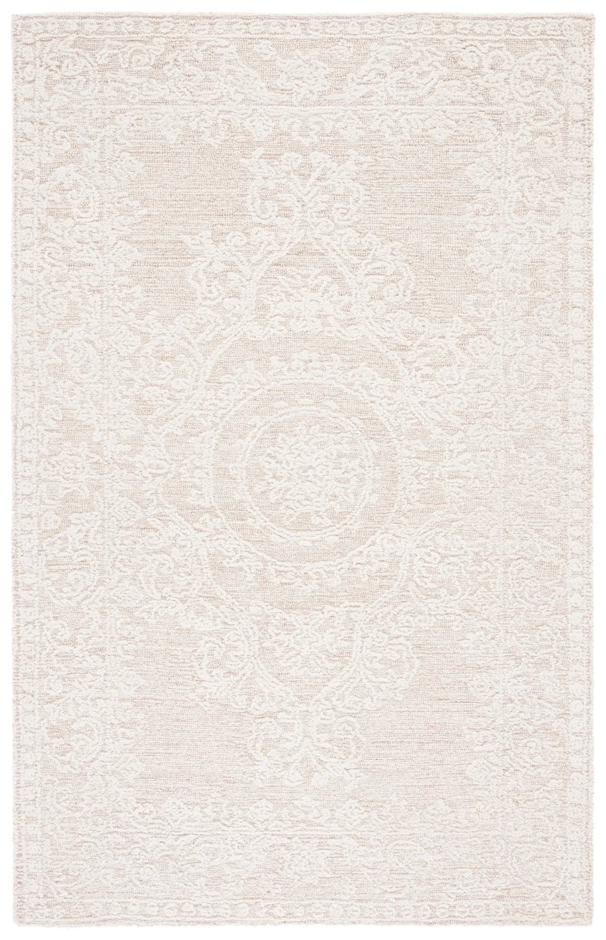 Safavieh Abstract 4'-0" x 6'-0" Rug in Ivory / Beige