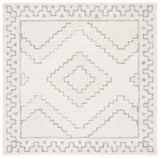 Safavieh Casablanca 6'-0" x 6'-0" Rug in Ivory / Grey