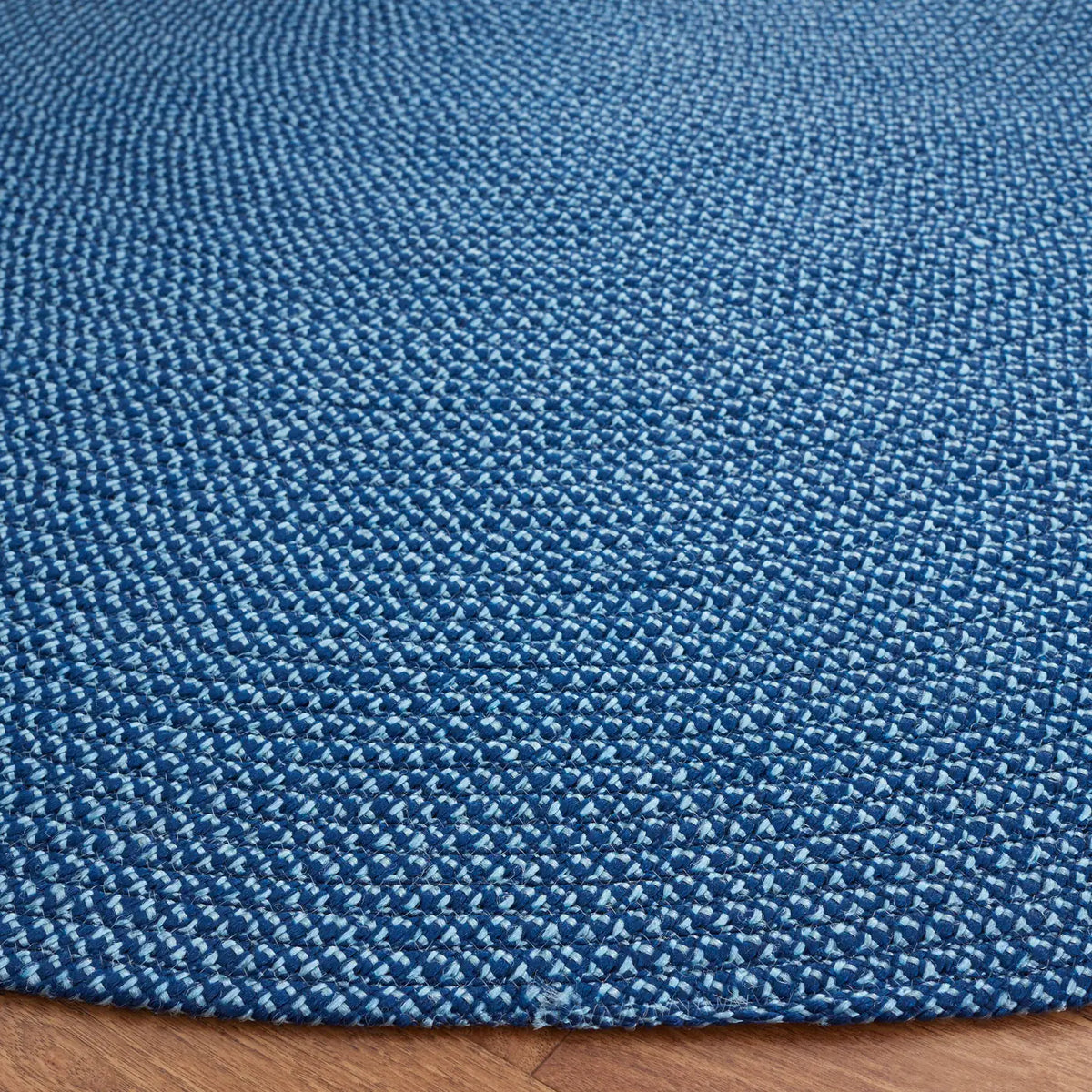 Safavieh Braided 5'-0" x 5'-0" Rug in Navy