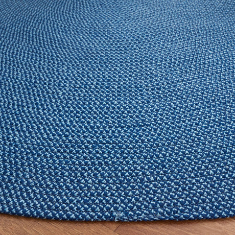 Safavieh Braided 5'-0" x 5'-0" Rug in Navy