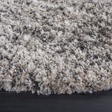 Safavieh Iceland Shag 6'-7" x 6'-7" Rug in Cream / Grey