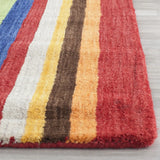 Safavieh Himalaya 4'-0" x 6'-0" Rug in Red / Multi