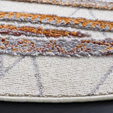Safavieh Marrakesh 6'-7" x 6'-7" Rug in Grey / Multi