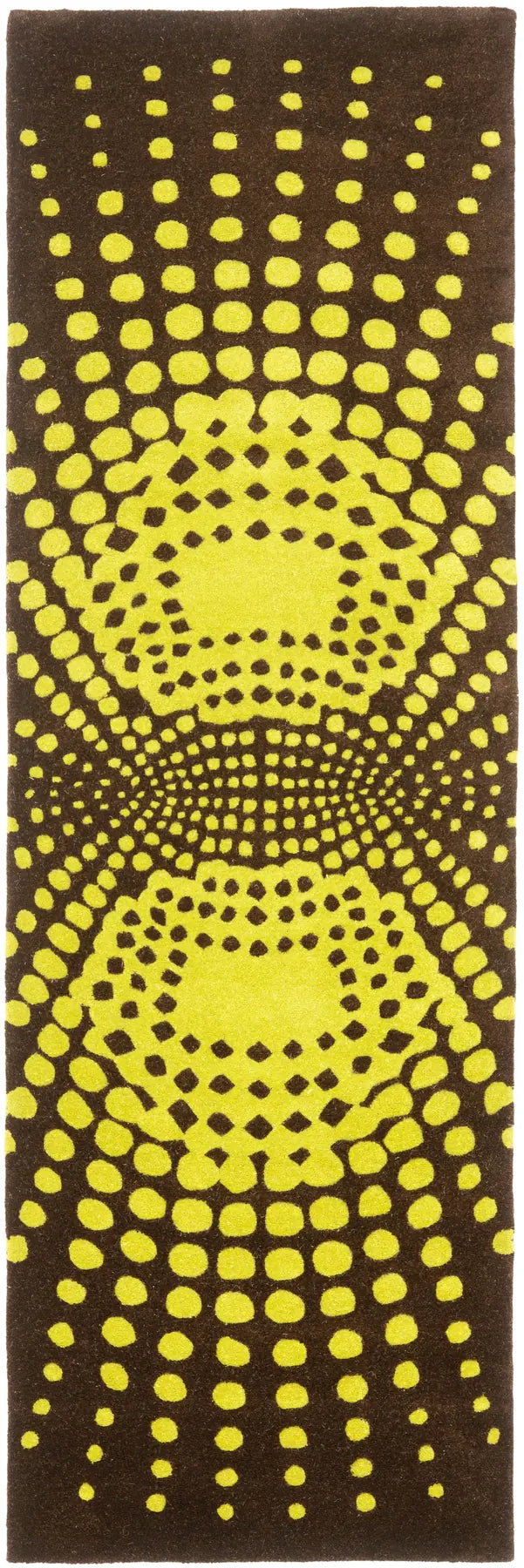 Safavieh Soho 2'-6" x 8'-0" Rug in Brown / Green