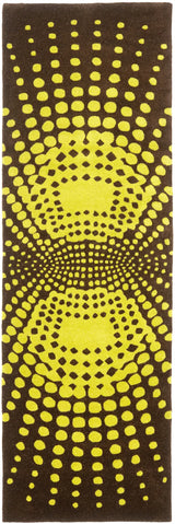 Safavieh Soho 2'-6" x 8'-0" Rug in Brown / Green