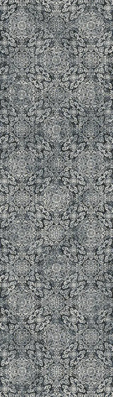 Dynamic Rugs Ancient Garden 57162 Steel Blue Rugs - Runner