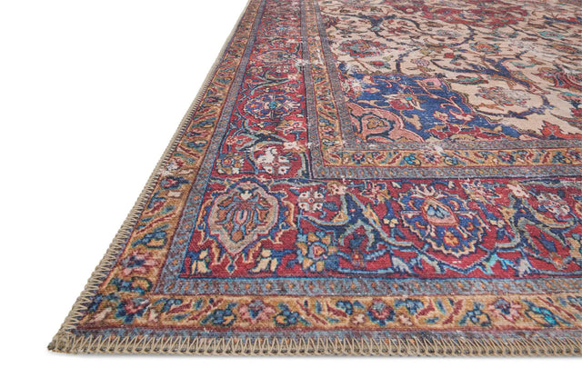 Loloi Loren Lq-11 Sand / Multi Rugs - rug corner