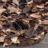 Safavieh Rio Shag 3'-0" x 5'-0" Rug in Brown / Multi