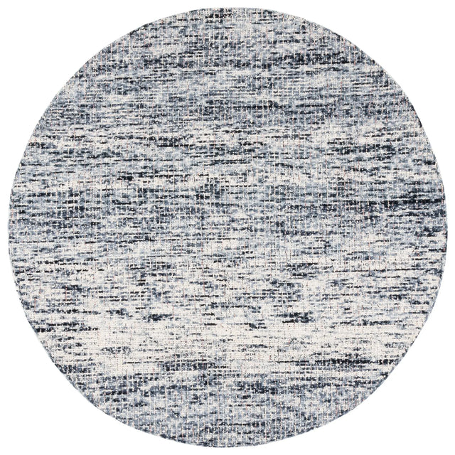 Safavieh Abstract 6'-0" x 6'-0" Rug in Black / Beige