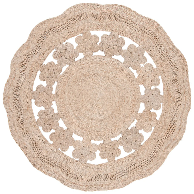 Safavieh Natural Fiber 5'-0" x 5'-0" Rug in Natural