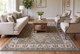 Dynamic Rugs Ancient Garden 57078 Green / Ivory Rugs - Room