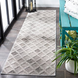 Safavieh Global 2'-2" x 8'-0" Rug in Grey / Ivory
