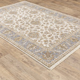 Oriental Weavers Sphinx Maharaja 5091Z Ivory/Blue Rugs - angle detail