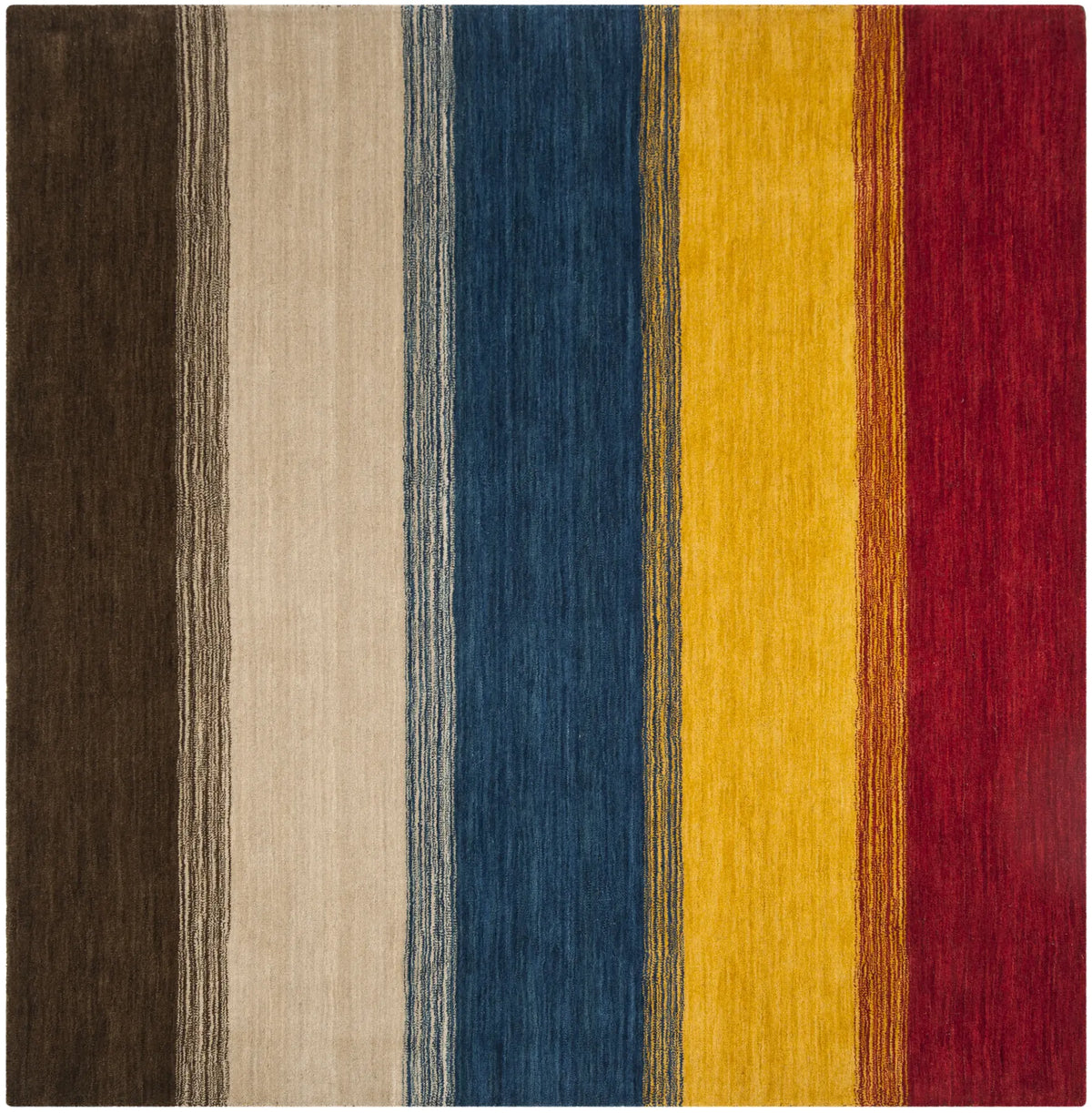 Safavieh Himalaya 6'-0" x 6'-0" Rug in Orange / Multi