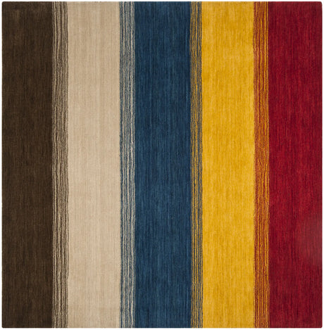 Safavieh Himalaya 6'-0" x 6'-0" Rug in Orange / Multi