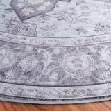 Safavieh Tucson 6'-0" x 6'-0" Rug in Light Purple / Sage