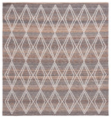 Safavieh Kilim 6'-0" x 6'-0" Rug in Brown / Grey