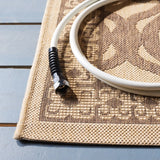 Safavieh Courtyard 5'-3" x 7'-7" Rug in Natural / Brown