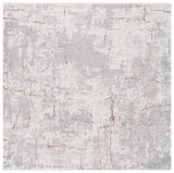 Safavieh Marmara 6'-7" x 6'-7" Rug in Beige / Blue Rust