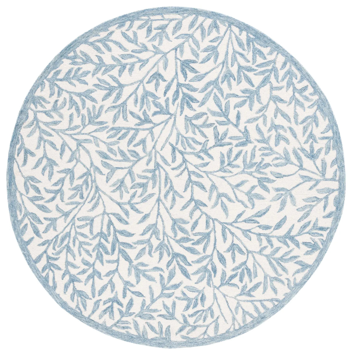 Safavieh Jardin 6'-0" x 6'-0" Rug in Ivory / Blue