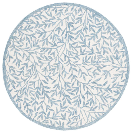 Safavieh Jardin 6'-0" x 6'-0" Rug in Ivory / Blue