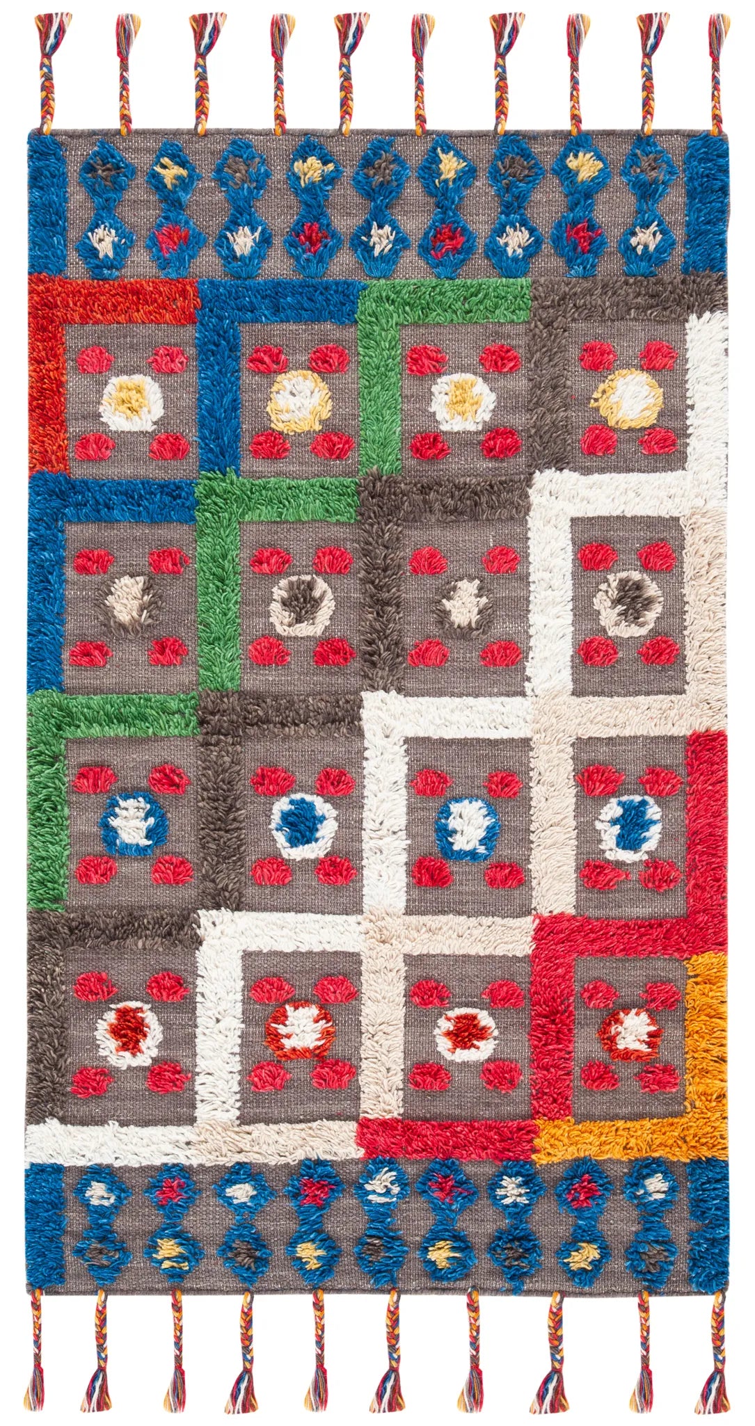 Safavieh Casablanca 3'-0" x 5'-0" Rug in Blue / Green