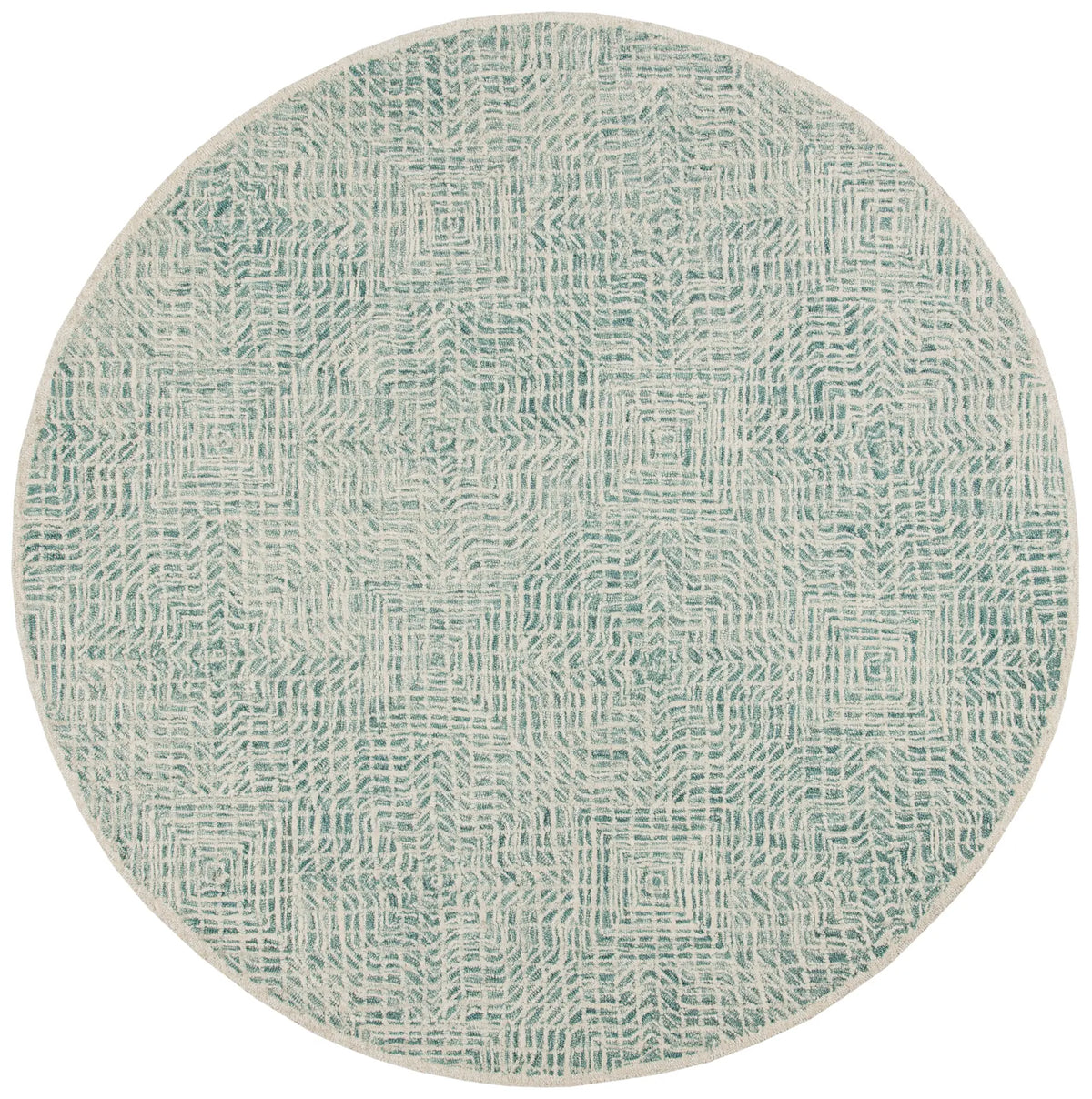 Safavieh Capri 5'-0" x 5'-0" Rug in Blue / Ivory