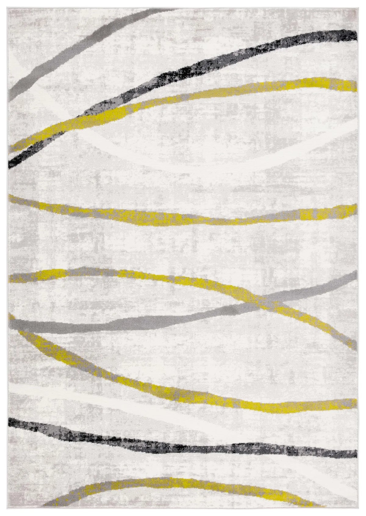 Safavieh Skyler 4'-0" x 6'-0" Rug in Ivory Grey / Green