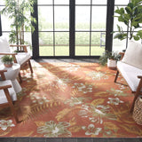 Safavieh Sunrise 8'-0" x 10'-0" Rug in Ivory / Rust Sage