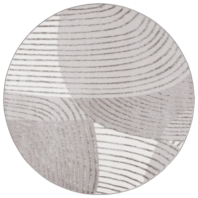 Safavieh Maya 6'-7" x 6'-7" Rug in Ivory / Grey