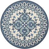 Safavieh Bellagio 5'-0" x 5'-0" Rug in Ivory / Blue