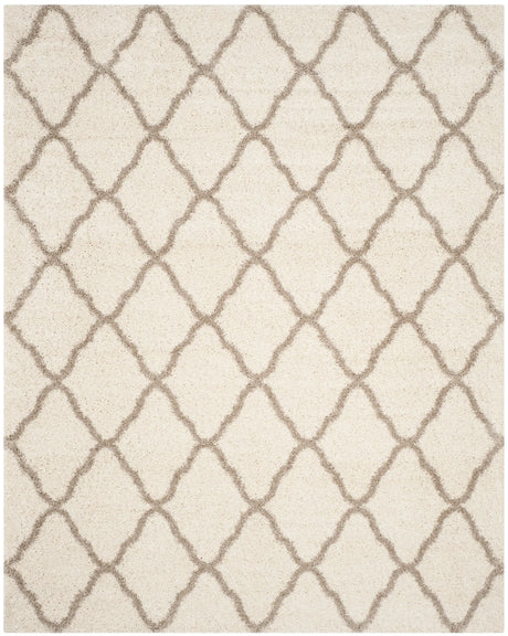 Safavieh Hudson Shag 10'-0" x 14'-0" Rug in Ivory / Beige