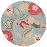 Safavieh Blossom 6'-0" x 6'-0" Rug in Blue / Multi