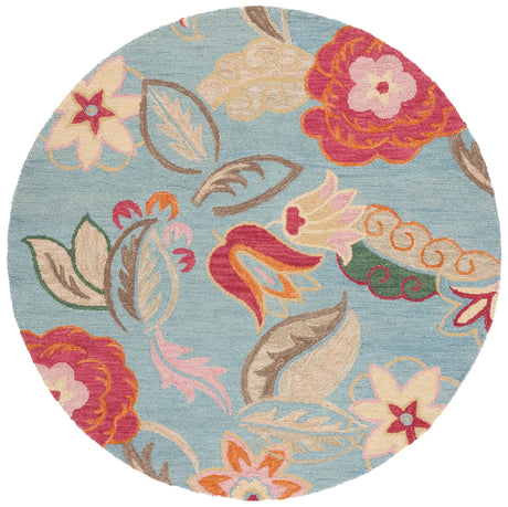 Safavieh Blossom 6'-0" x 6'-0" Rug in Blue / Multi