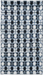 Safavieh Montauk 2'-6" x 4'-0" Rug in Ivory Blue / Black