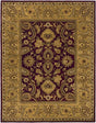 Safavieh Classic 9'-6" x 13'-6" Rug in Burgundy / Gold