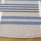 Safavieh Groove 6'-7" x 6'-7" Rug in Beige / Blue