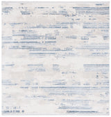 Safavieh Whisper 6'-7" x 6'-7" Rug in Grey / Blue Ivory