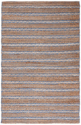 Safavieh Natural Fiber 4'-0" x 6'-0" Rug in Blue / Natural