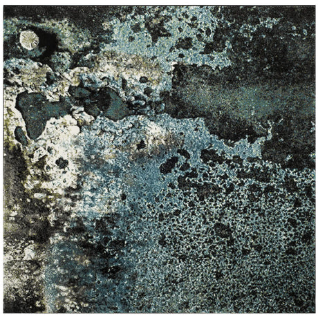 Safavieh Glacier 6'-7" x 6'-7" Rug in Blue / Multi