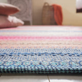 Safavieh Montauk 4'-0" x 6'-0" Rug in Blue / Red
