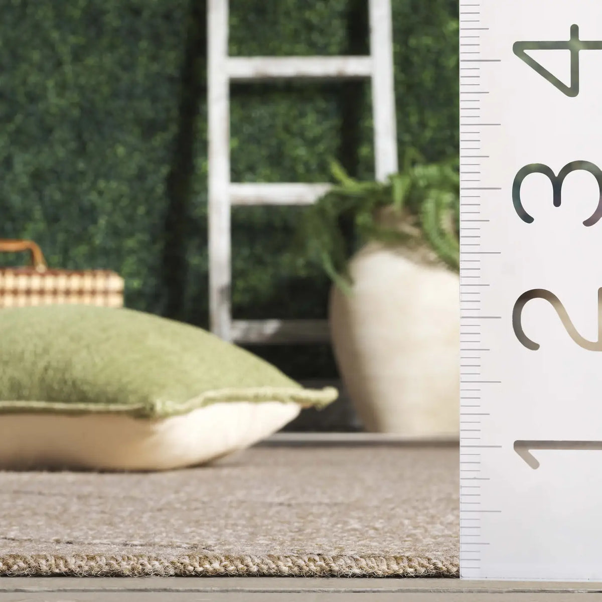 Safavieh Retreat 4'-0" x 6'-0" Rug in Natural / Black