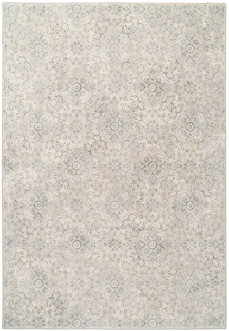 Dynamic Rugs Ancient Garden 57162 Silver / Grey Rugs - Rectangular