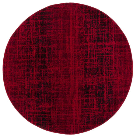 Safavieh Adirondack 6'-0" x 6'-0" Rug in Red / Black