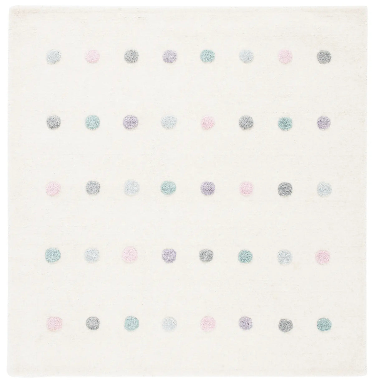 Safavieh Safavieh Kids 5'-0" x 5'-0" Rug in Ivory
