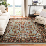 Safavieh Heritage 9'-6" x 13'-6" Rug in Blue / Brown