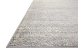 Loloi Indra Ina-02 Silver/Ivory Rug - rug corner