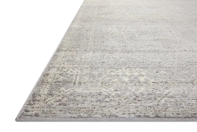 Loloi Indra Ina-02 Silver/Ivory Rug - rug corner