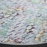 Safavieh Tacoma 6'-0" x 6'-0" Rug in Grey / Green
